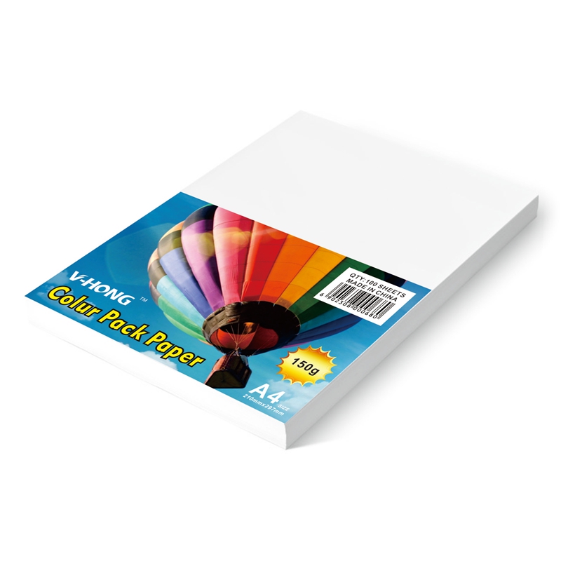 150g A4 Colour Pack Paper white