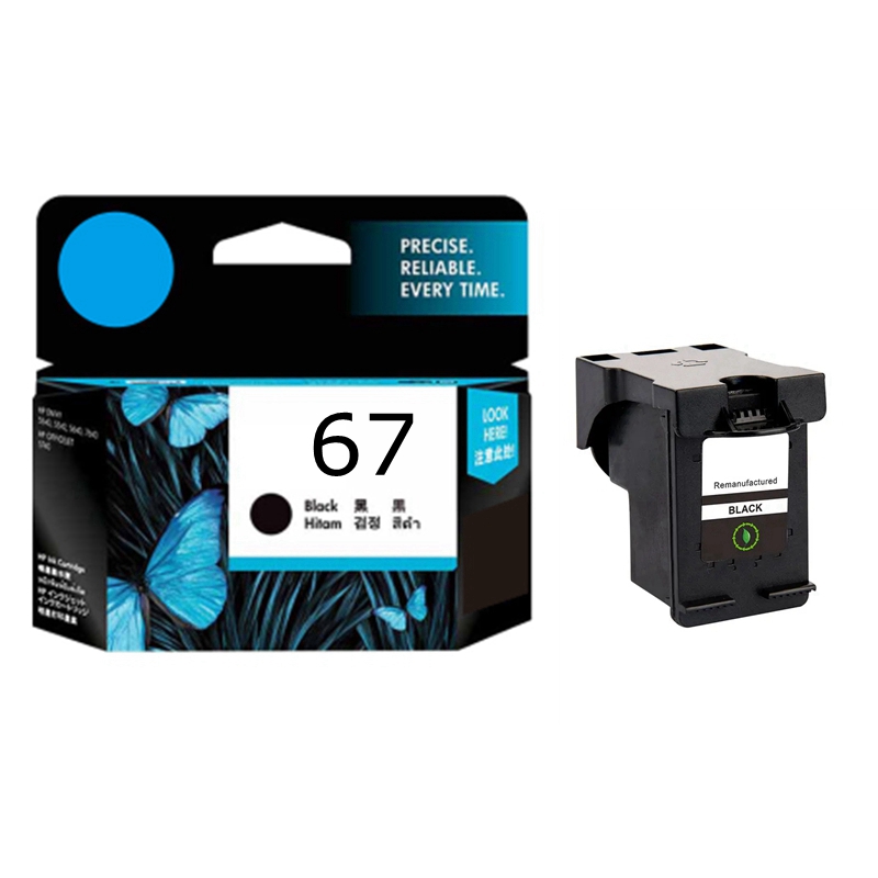 hp67 hp67XL ink cartridge Black and Color